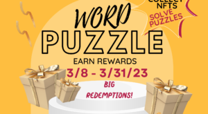 Mugz NFT Word Puzzle for March 2023