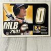 MLB 2001 Upper Deck Promo Game Card – 989 Sports PlayStation Insert – Rare Official Sweepstakes Card